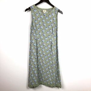 April Cornell  X Small  Sage Green Shift Dress
